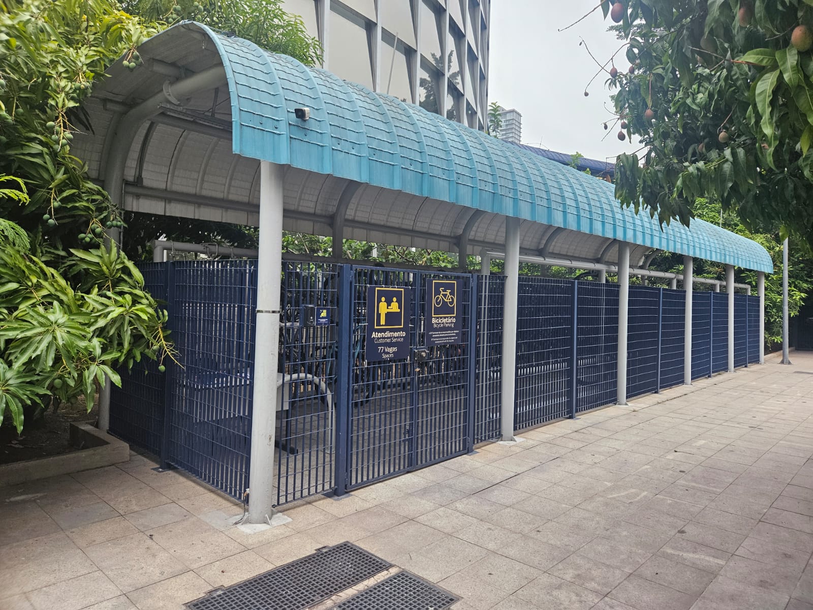 Foto do bicicletário Terminal Pinheiros