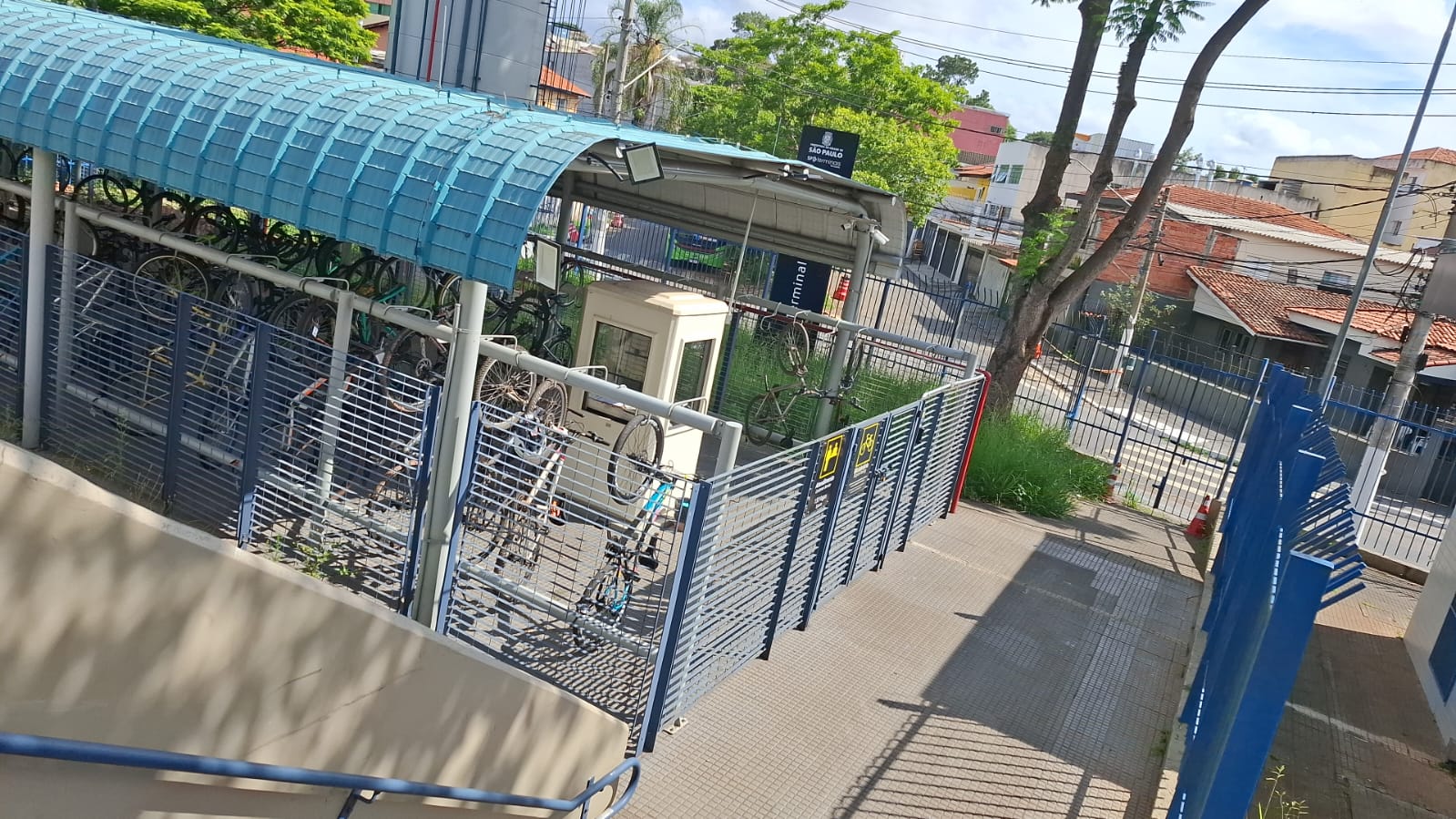 Foto do bicicletário Terminal Campo Limpo